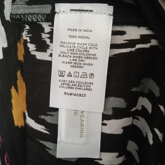 Loft Women's Long Line Ikat Print Kimono/ Topper Size XS / Small - Picture 9 of 9